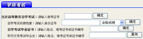 2015年4月浙江省自考成績查詢入口